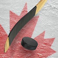 Play hockey in Canada